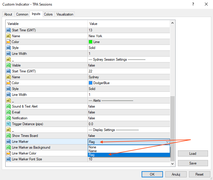 tpa sessions - flag option