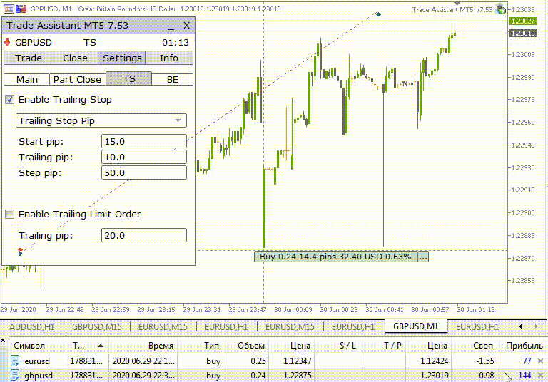 Comments | Trade Assistant MT5 | Buy Trading Utility for MetaTrader 5