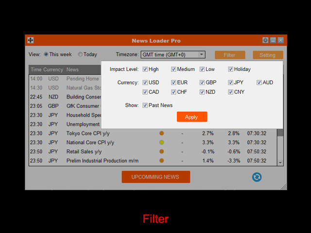 Forex News Loader Pro