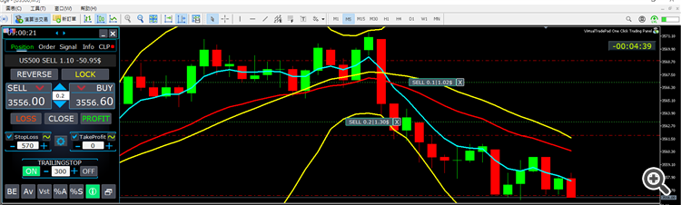 Trailing stop  is turn ON, no response