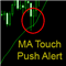 Push alert touch MA Moving Average