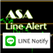 AsaLineAlert auto alert to LINE App