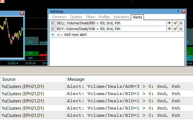 ALERT DEAL VOLUME GT 93