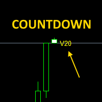 Countdown timer for Tick and Volume charts