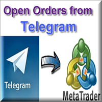 Copy Open Close orders from Telegram MT5