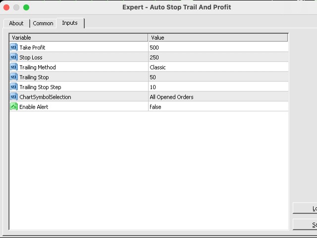Auto Stop Trail And Profit