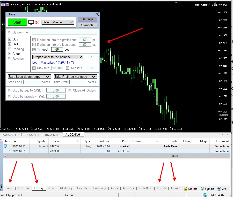 Comments | Trade copier MT5 | Buy Trading Utility for MetaTrader 5