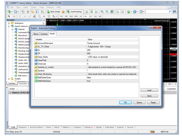 Kaufen Sie Utility Automatic Trailing Stop Loss With Take Profit - 