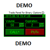 Demo trading for binary options