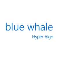 Hyper Algo blue whale