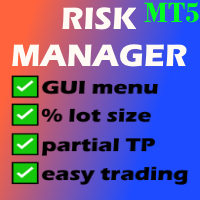 Risk manager with Partial TP MT5