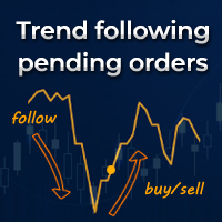 Trend following pending orders