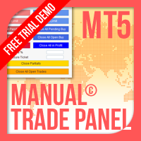 Manual Trade Panel EA MT5