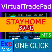 VirtualTradePad One Click Trading Panel