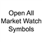 Open All Market Watch Symbols