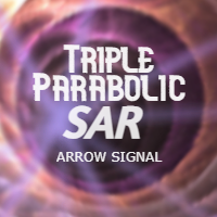 Triple Parabolic SAR Arrow Signal MT4