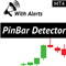 Pin bar detector with alerts for mt4
