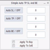 Simple Automatic TP SL And BE