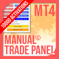 Manual Trade Panel EA MT4