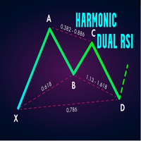 Harmonic pattern dual rsi