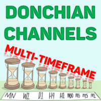 Donchian Channels Multi TF Real Value for MT5
