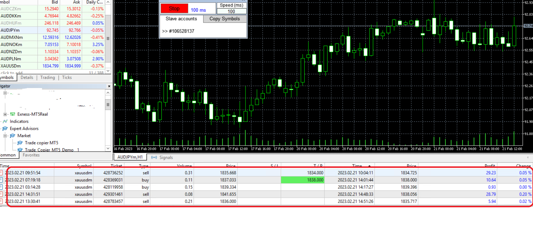 Comments | Trade copier MT5 | Buy Trading Utility for MetaTrader 5