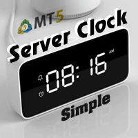Server Clock is Simple and Clear MT5
