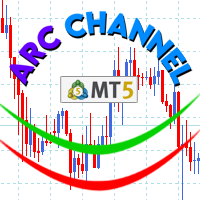 Draw Arc Channels Professionally indicator MT5