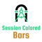 Session colored Bars with High Low