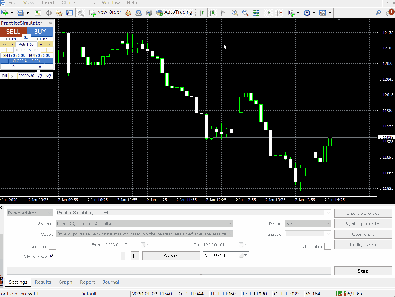 Buy the 'Practice Simulator w VirtualRepetitiveTraining MT4' Trading ...