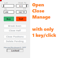 Mouse Keyboard Shortcut Trade Manager