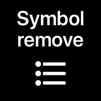 Symbol Remove