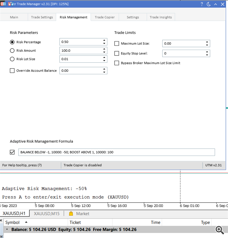 Comments | Uber Trade Manager | Buy Trading Utility for MetaTrader 5