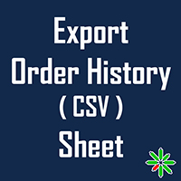 Export Order History