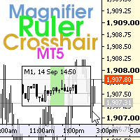 Magnifier Ruler Crosshair for MT5