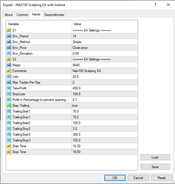 6 digit broker settings