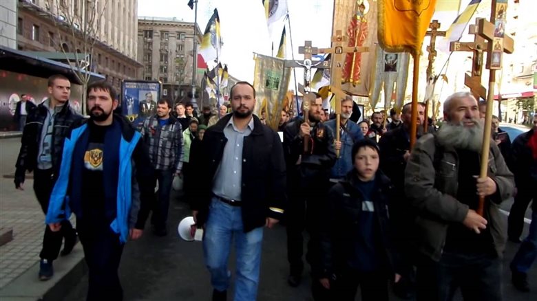 4 ноября Крестный ход в честь Казанской иконы и против «Евро-Содома» Киев 2013