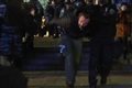 В сеть попало видео жестокого избиения задержанных "Беркутом" на Банковой