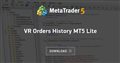 VR Orders History MT5 Lite