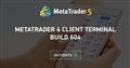 MetaTrader 4 Client Terminal build 604