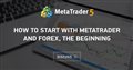How to start with MetaTrader and forex, the beginning