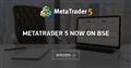 MetaTrader 5 now on BSE