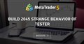 Build 2045 strange behavior of Tester