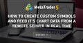 How to create custom symbols and feed it's chart data from a remote server in real time