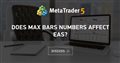 Does max bars numbers affect EAs?