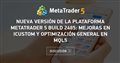 Nueva versión de la plataforma MetaTrader 5 build 2485: mejoras en iCustom y optimización general en MQL5