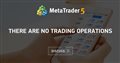 there are no trading operations there are no trading operations