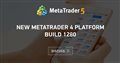 New MetaTrader 4 Platform build 1280