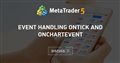 Event handling OnTick and OnChartEvent