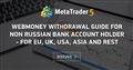 WebMoney Withdrawal Guide for Non Russian Bank Account Holder - for EU, UK, USA, Asia and Rest